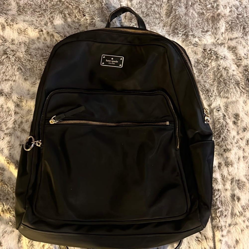 Black Kate Spade backpack